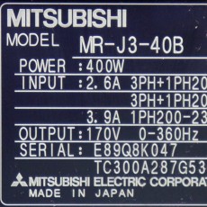 [중고] MR-J3-40B 미쯔비시 AC서보드라이브