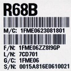 [신품] R68B 미쯔비시 R PLC 8slot 베이스